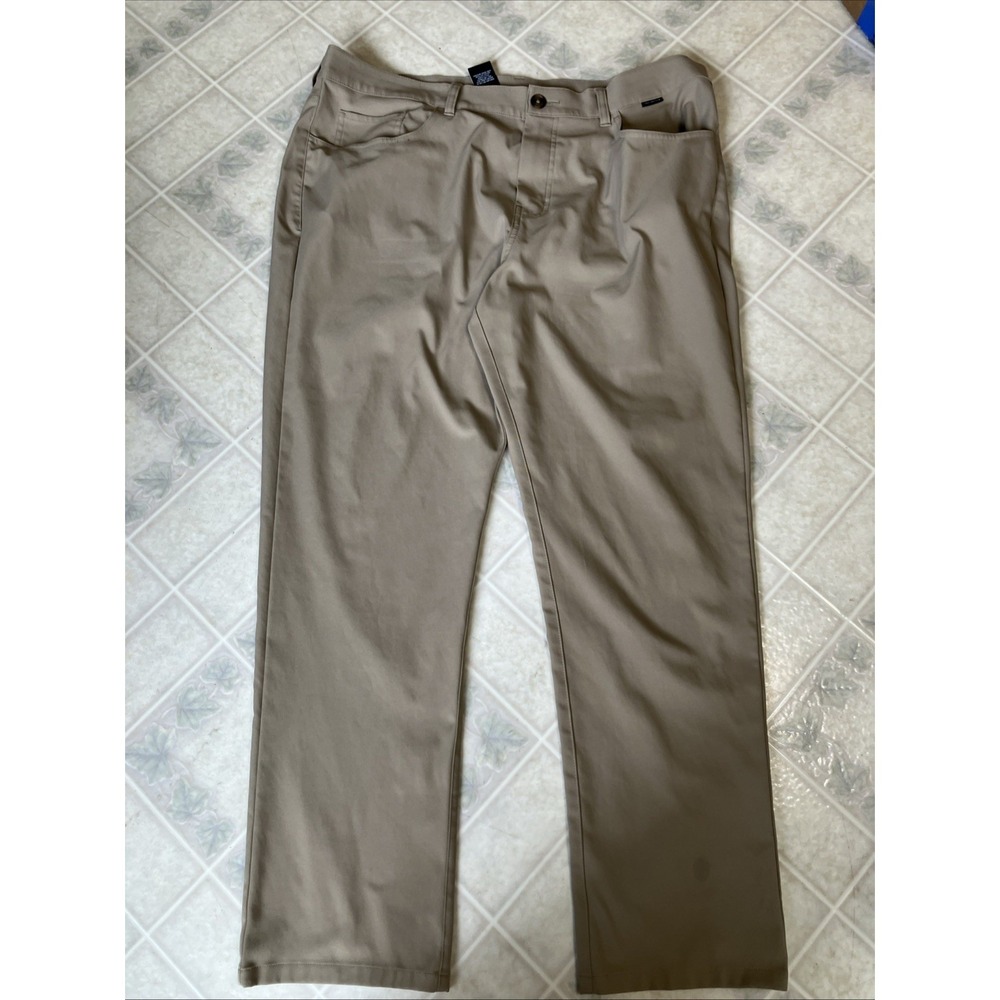 Travis‎ Matthew 38x30 Tan Polyester Stretch Performance Golf Pants Casual